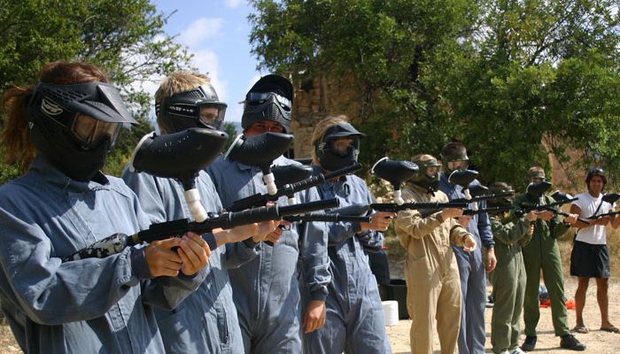 Paintball en el sur de Cantabria