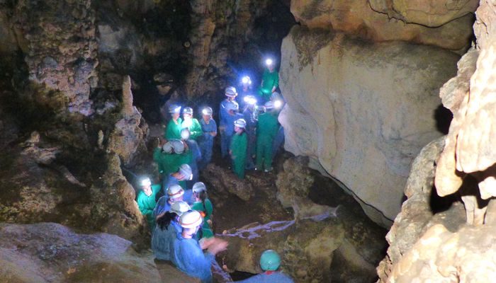 Espeleología cuevas secas Cantabria