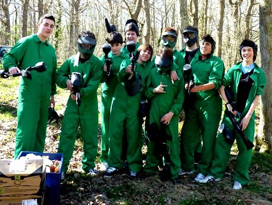 Paintball escolares Cantabria